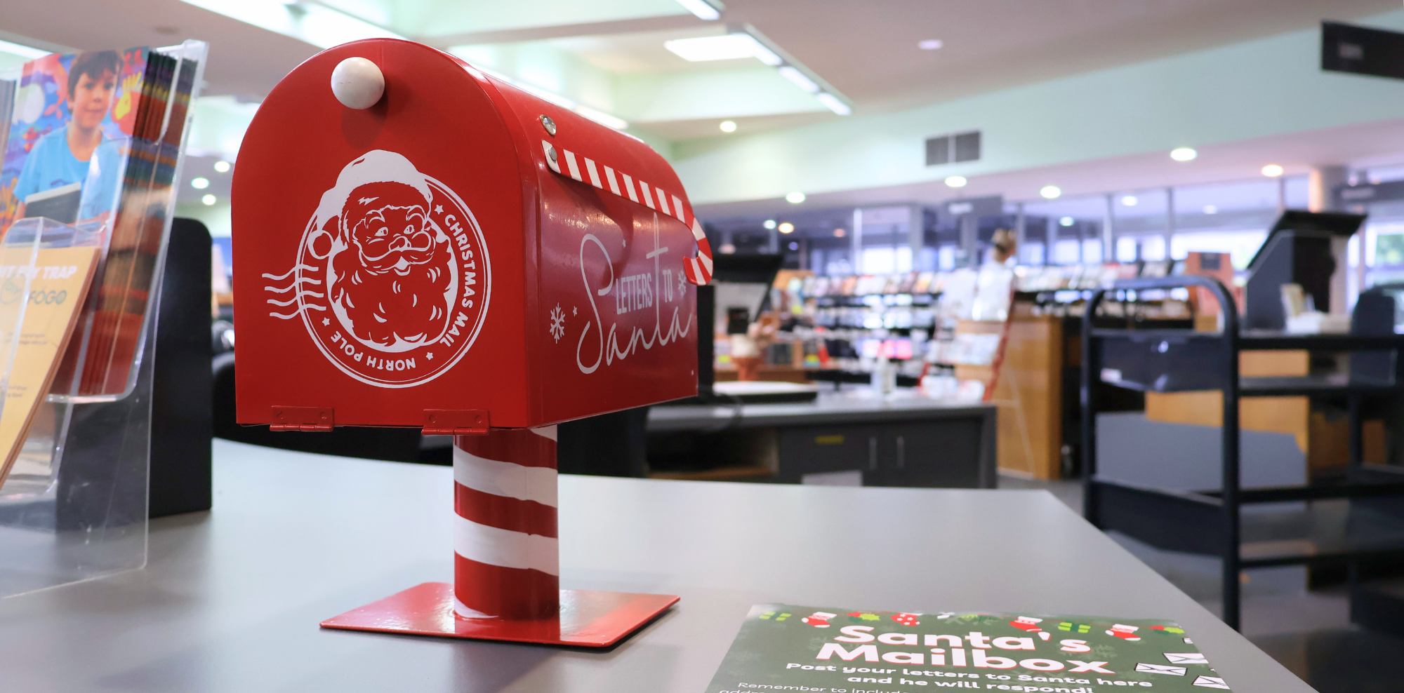 Santa's Mailbox at Dapto Library 2022
