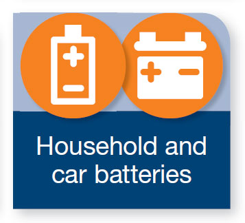 household and car batteries