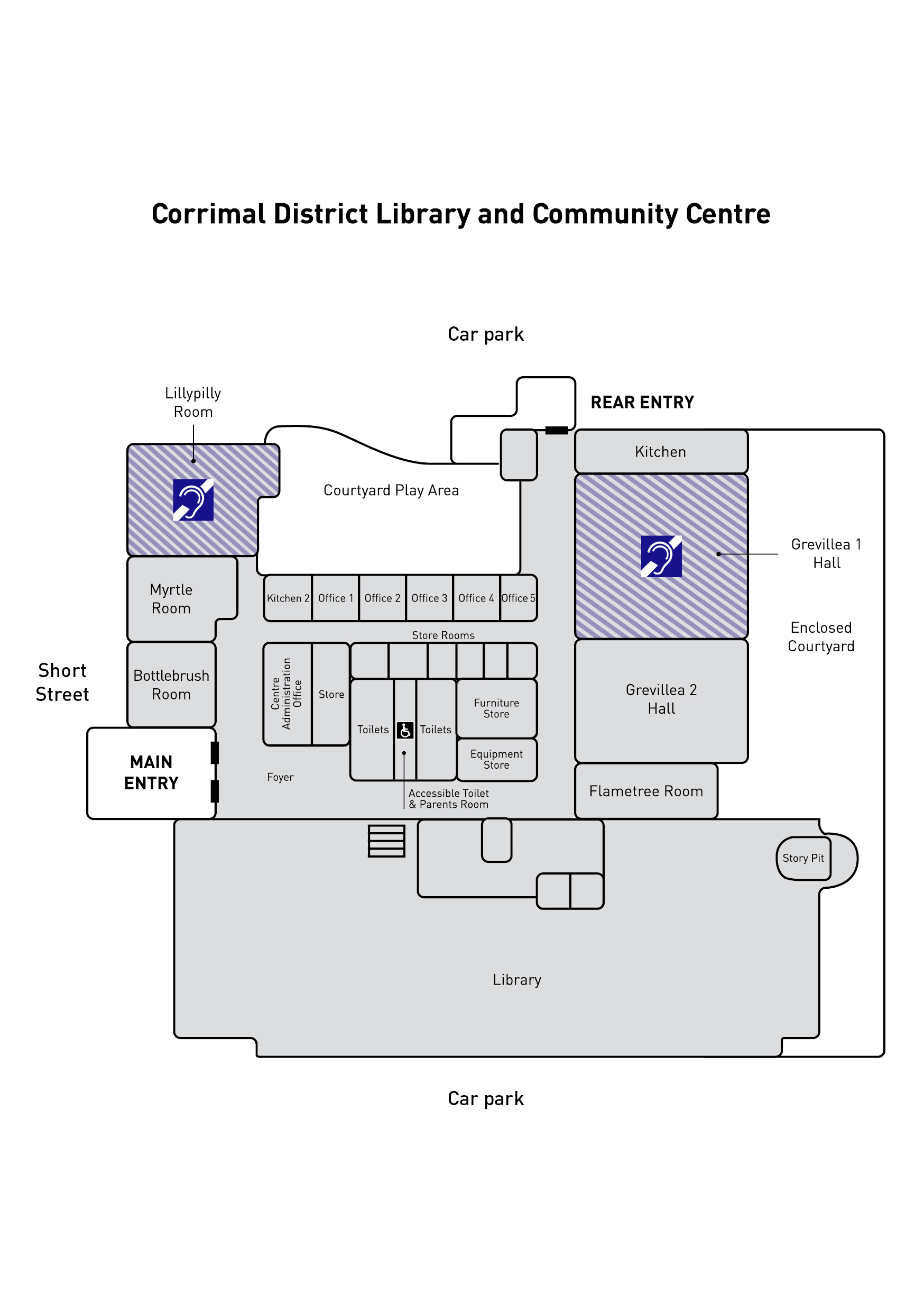 Corrimal LCC Floorplan