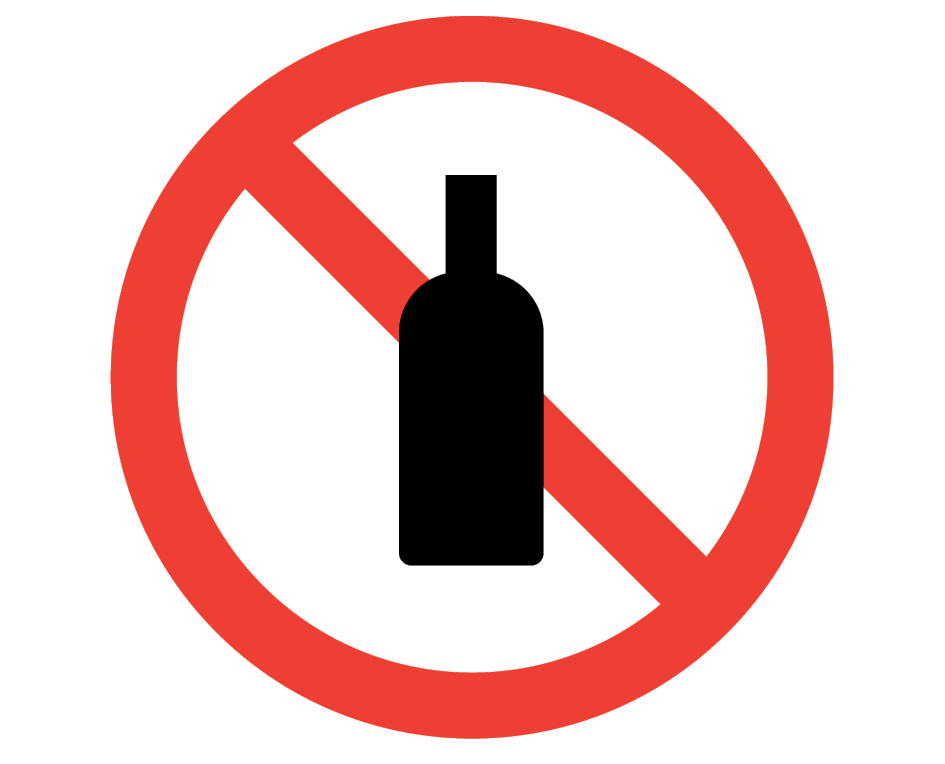 No glass