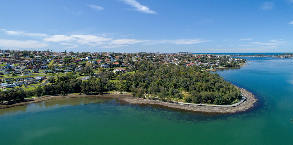 Lake Illawarra from above
