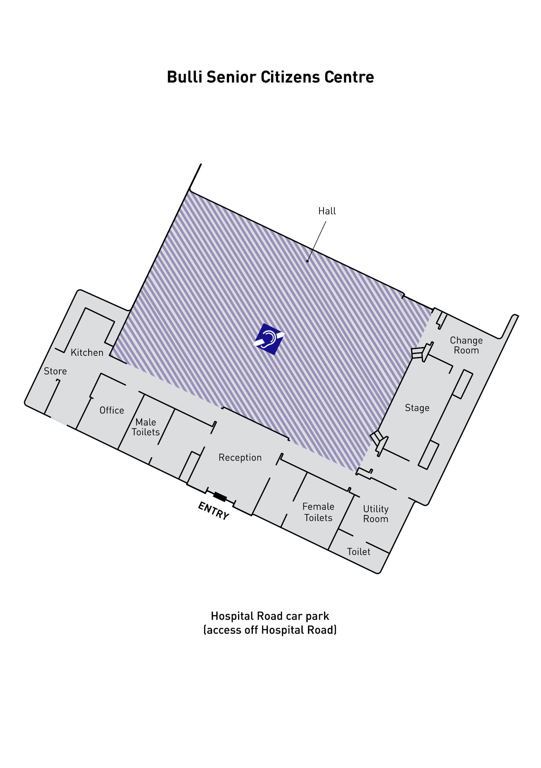 Bulli Senior Citizens Centre Floor Plan