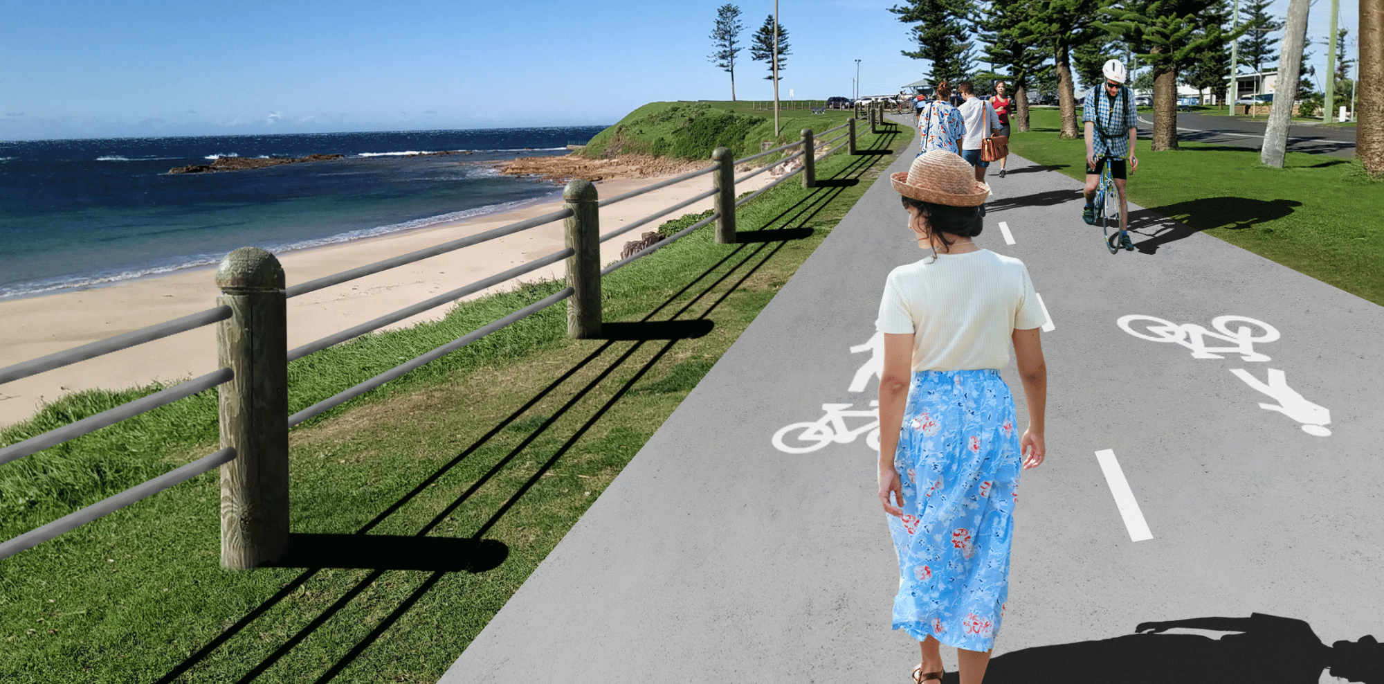 A shore thing: upgrades to Bulli's beachfront shared path