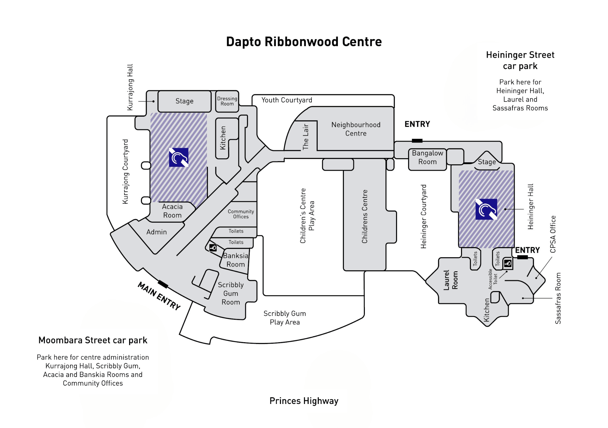 Dapto Ribbonwood Centre floorplan Dapto Ribbonwood Centre floorplan